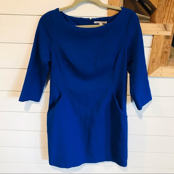 Gap michelle sheath active blue dress size 4 - Picture 5 of 7